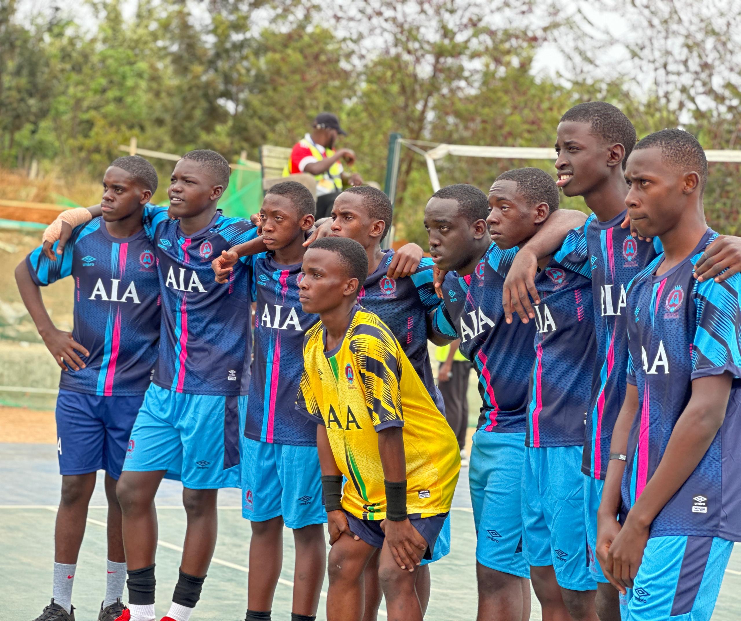 Sports Day at Asifiwe — basketball